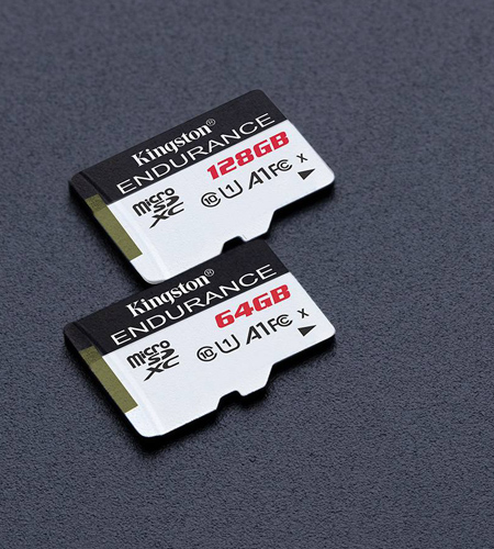 Thẻ nhớ microSD High-Endurance Một chiếc thẻ nhớ microSD High-Endurance của Kingston