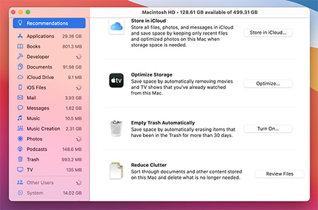 Delete Old and Unused Files, Empty Trash MacOS Big Sir Recommendations