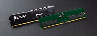 Kingston FURY and Kingston memory product line