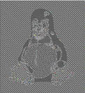Encrypted using ECB mode
