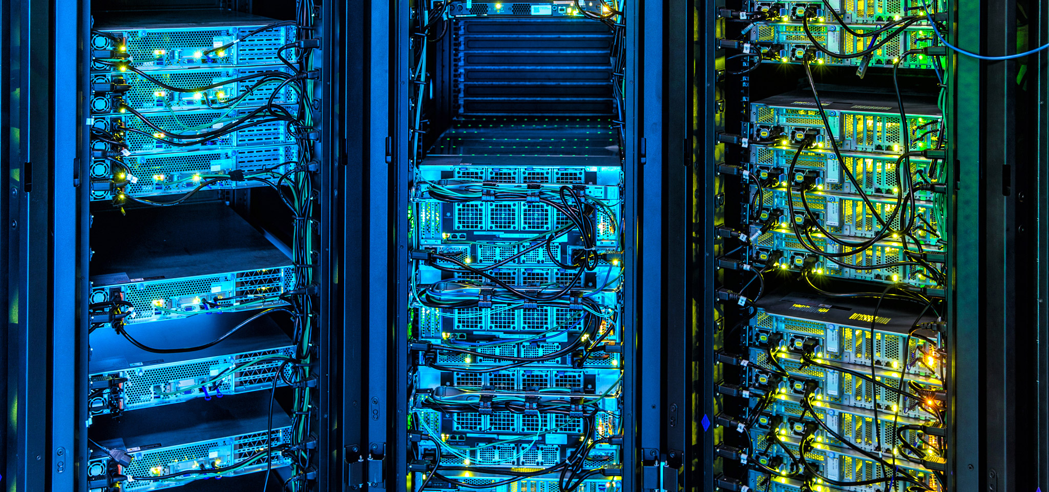 Servers in a data center
