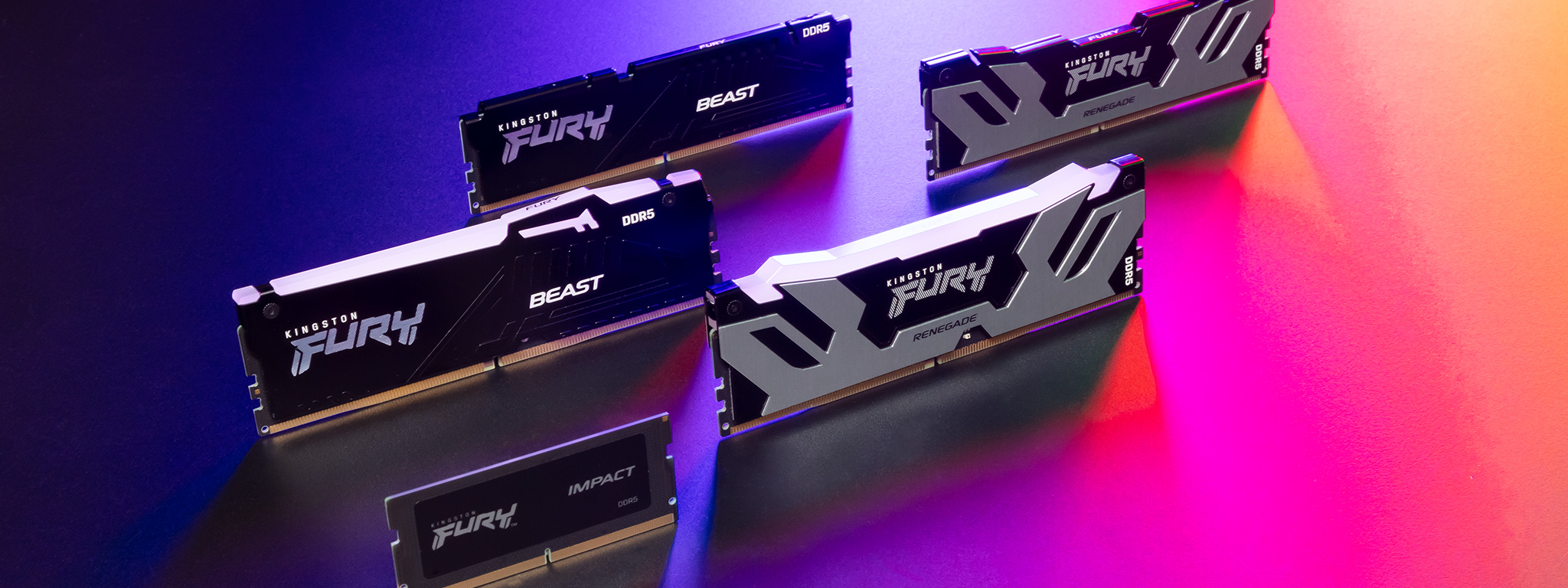 Kingston FURY Overclocking RAM modules