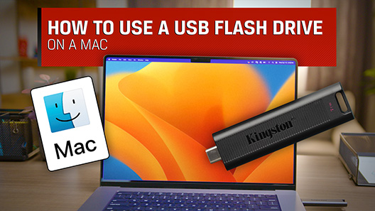Sử dụng ổ USB trên máy Mac