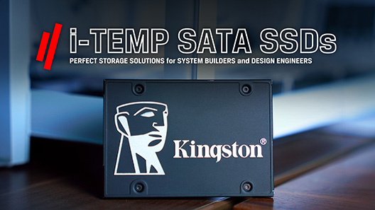 Industriall Temp SSD – ไดรฟ์โซลิดสเตตระดับอุตสาหกรรมจาก Kingston